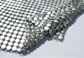 Trung Quốc Kim loại Sequined nhôm lưới vòi hoa sen Curtain, lưới treo rèm vải kết cấu mềm mại nhà cung cấp