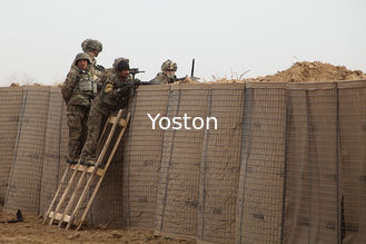 Trung Quốc Hàng rào bảo vệ nghiêm ngặt của Hesco Bunker, Sand Filled Barriers Long Service Life nhà cung cấp