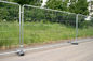 Tấm kim loại lưới hàng rào tạm thời di động Trạm xăng / Trạm ứng dụng nhà cung cấp