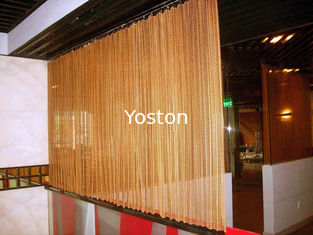 Trung Quốc Trang trí Wire Mesh Curtain Coil Drapery Thép không gỉ / Vật liệu nhôm nhà cung cấp