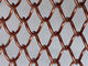 Kim loại trang trí Wire Mesh Curtain Antique Brass màu cho phòng Divider nhà cung cấp